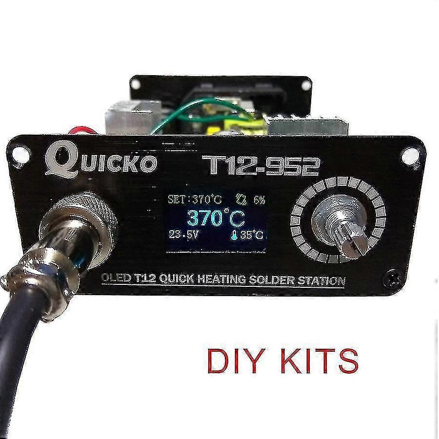 T12 Stc-oled Soldering Station Iron Diy Parts Kits T12-952 Digital Temperature Controller Soldering