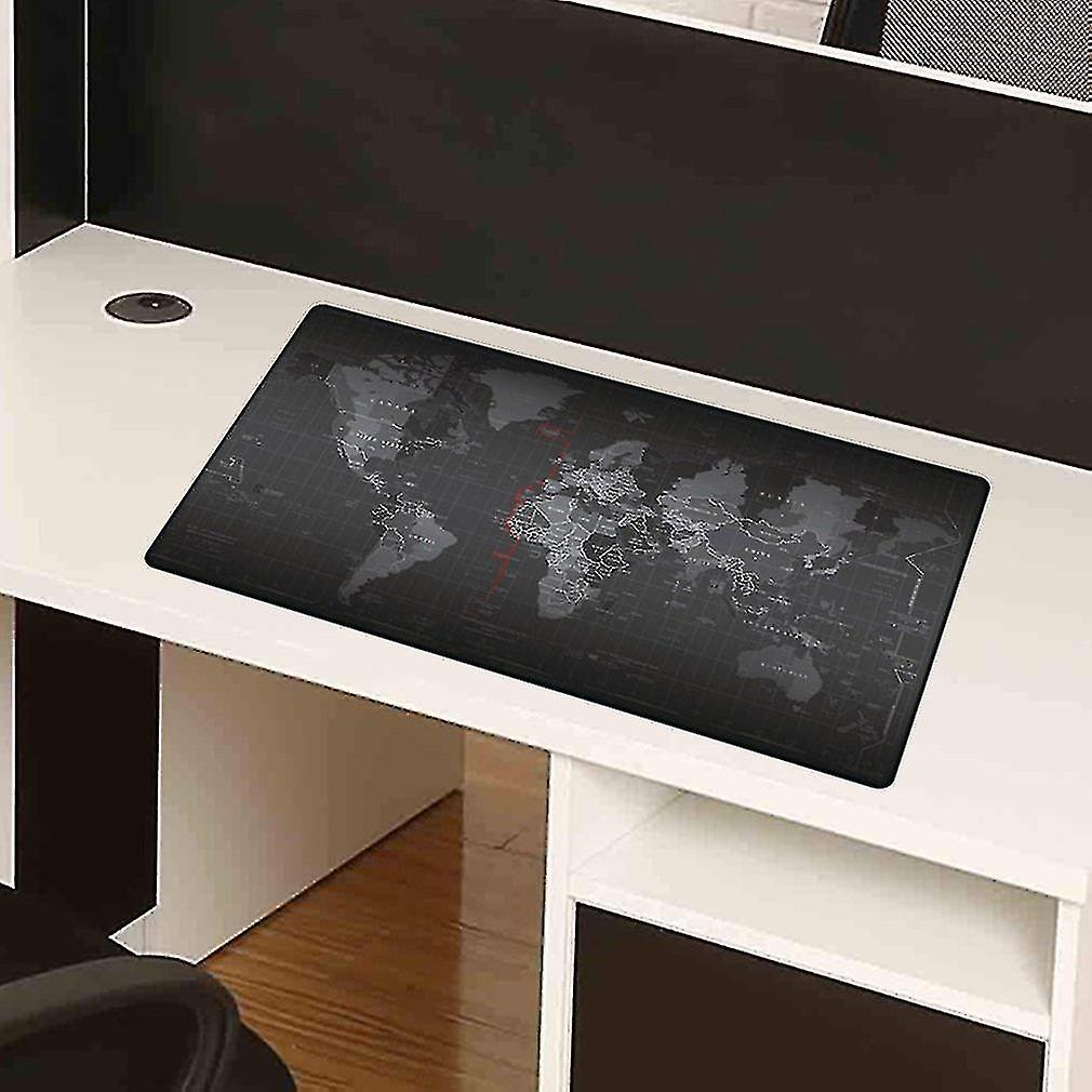 Super Large Size World Map Design Keyboard Mouse Pad Anti-skid Mousepad