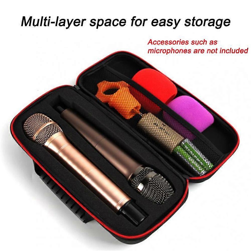 Portable Wireless Microphone Case Storage Bag