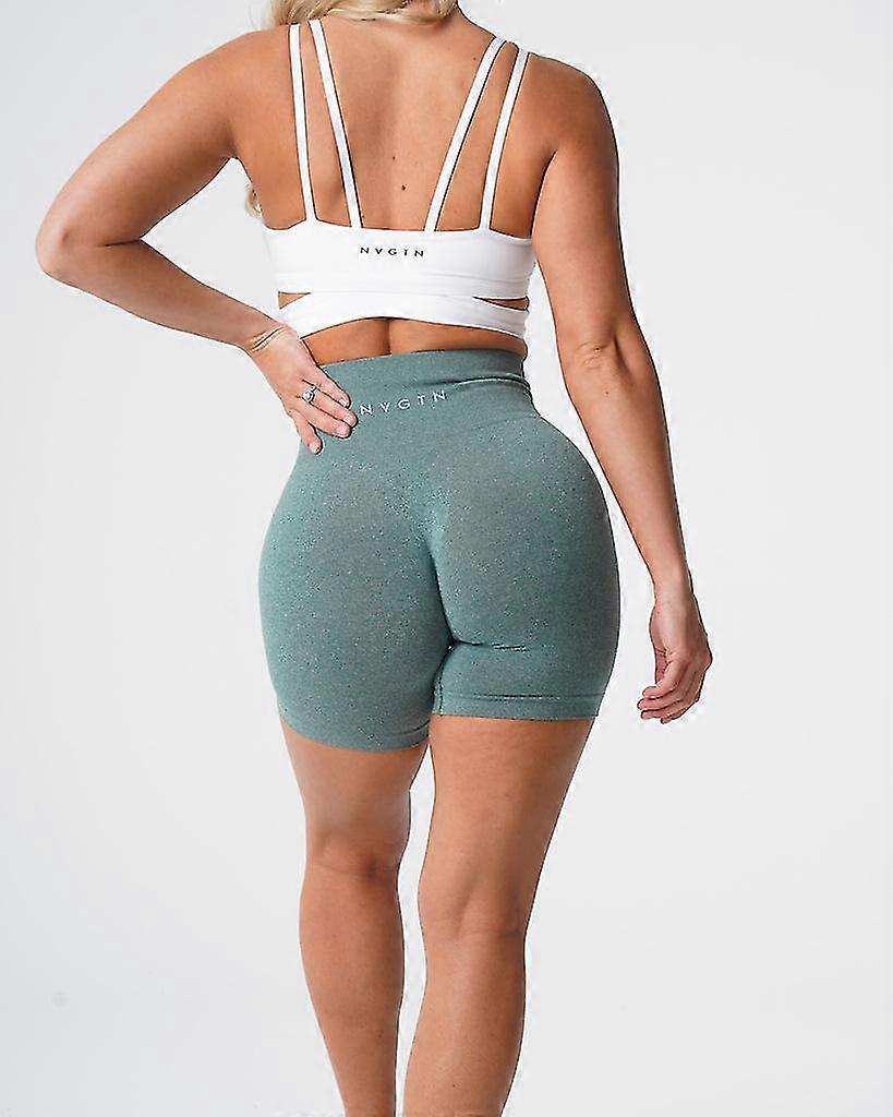 Nvgtn Χωρίς Ραφή Pro Σορτς Spandex Σορτς Γυναικεία Γυμναστική Stretch Αναπνεύσιμος Ανελκυστήρας Ισχίων Casual Αθλητισμός Τρέξιμο