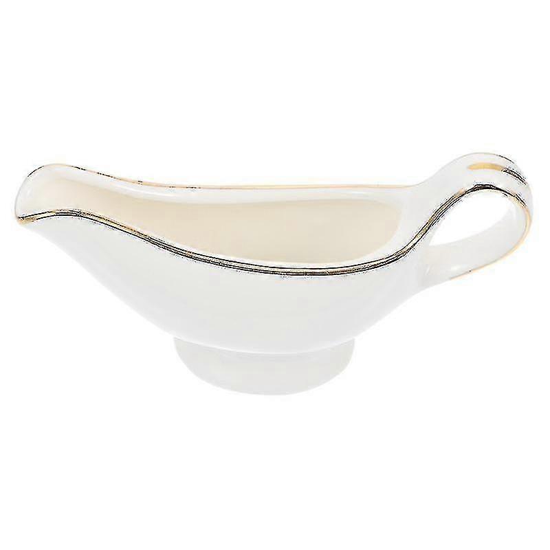 White    Tea   1 Piece Ceramic Milk Jar Kitchen Sauce   Breakfast Milk