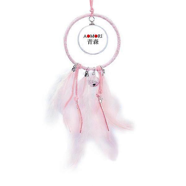 Aomori Japaness Nome della città Bandiera rossa del sole Dream Catcher Piccola campana Camera da letto Decor