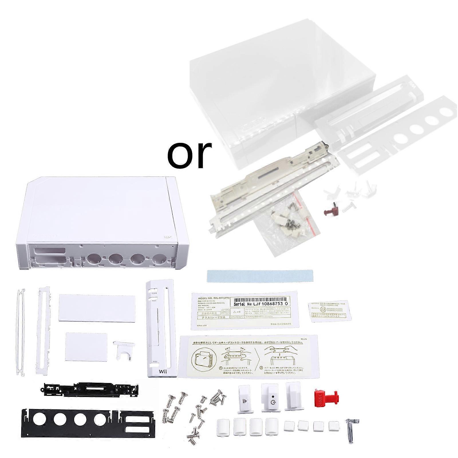Professional Full Housing for Shell Cover for Case Fit for Wii Console6 Colors