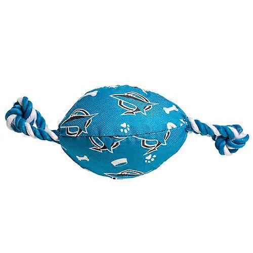 CRONULLA SHARCKS Officially Licensed National Rugby League Pet Footy Chew Toy