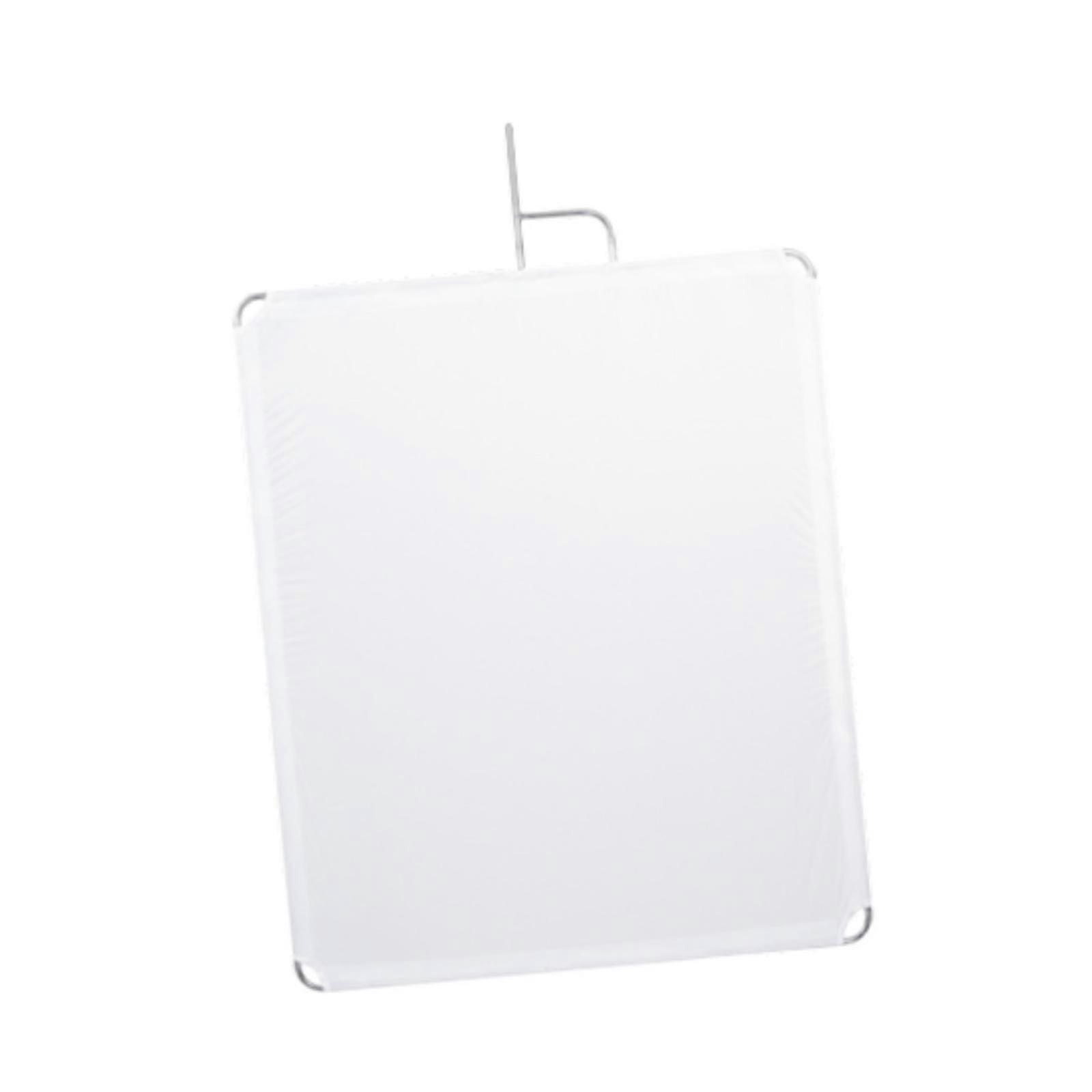 Photography Flag Frame Soft Light Cloth Professional Replace Stainless Steel with White Cloth