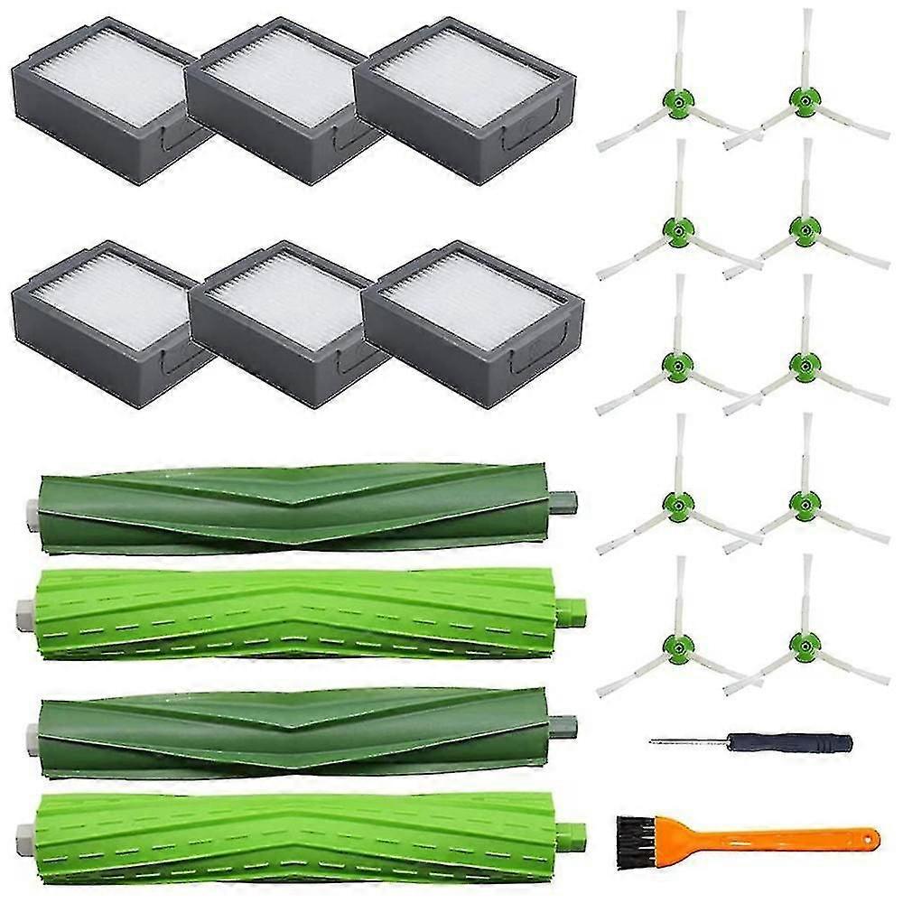 For Irobot Roomba I7 I7+ I6+ I3+/plus E5 E6 E7 Vacuum Cleaner Brushes