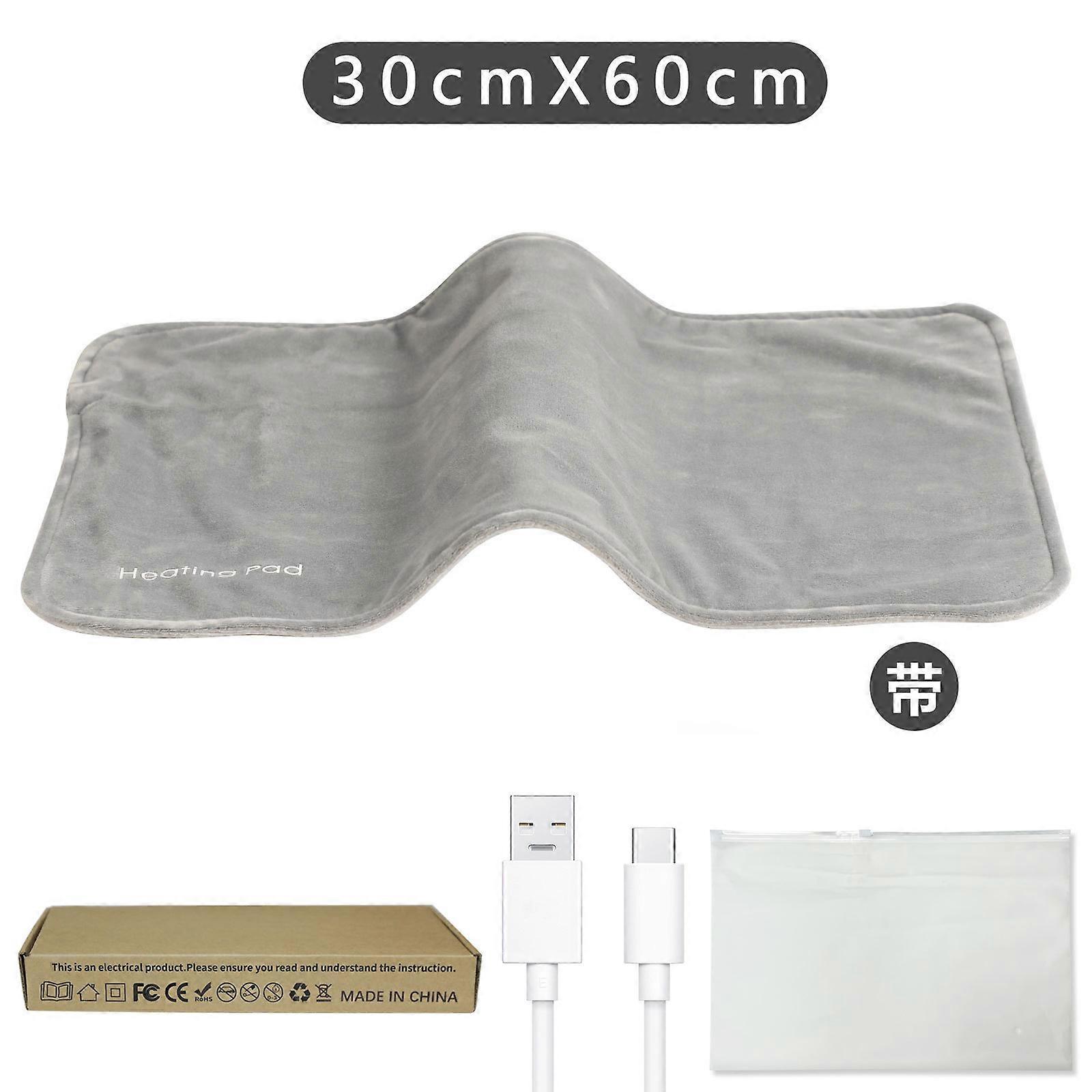 60 Graphene Heating Pad + Type-C Cable, Deep Space Gray