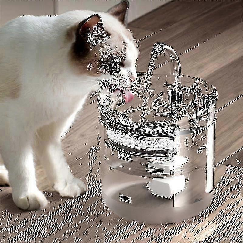 Automatic Cat Drinking Fountain 2l Puppy Cat Drinking Fountain