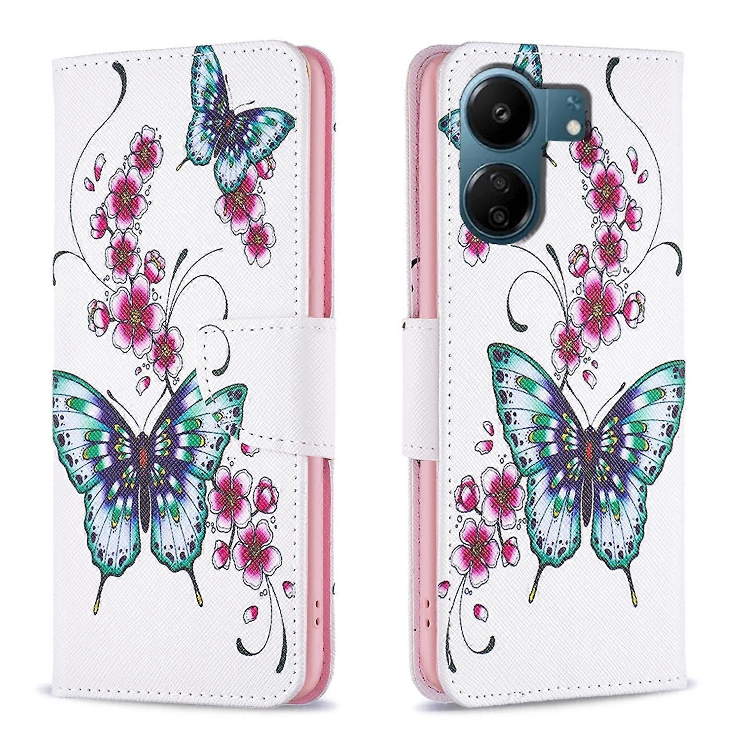 For Xiaomi Redmi 13C artificial leather mobile phone case cover book motif 1 case