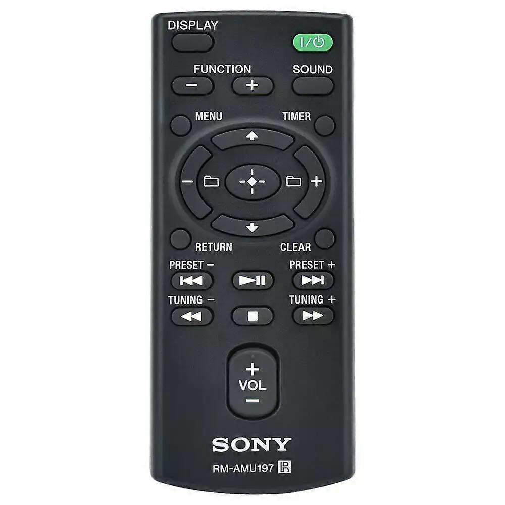 New Genuine RM-AMU197 Remote Control For Sony HIFI Audio Display System RMAMU197