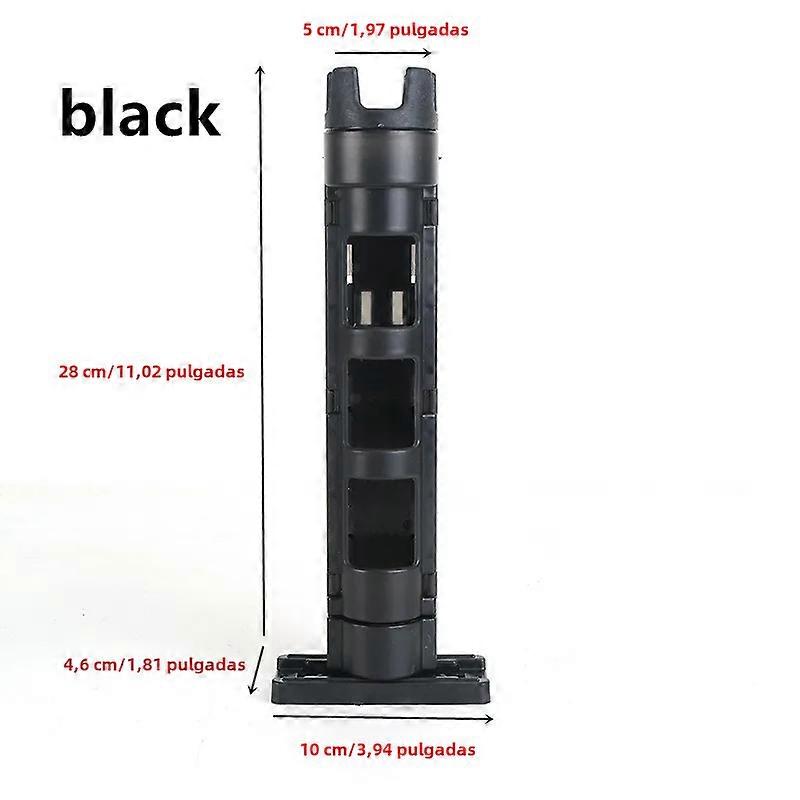 Vertical Fishing Rod Storage Device With Three Adjustable Speeds Fishing Rod Accessory ABS Material
