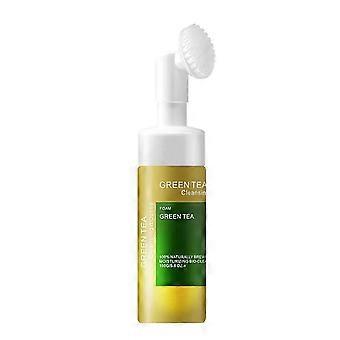 Maschere per il viso per il lavaggio del viso Tè verde Detergente per pennelli schiumogeni Struccante e detergente per il viso combinato detergente per il viso 150g