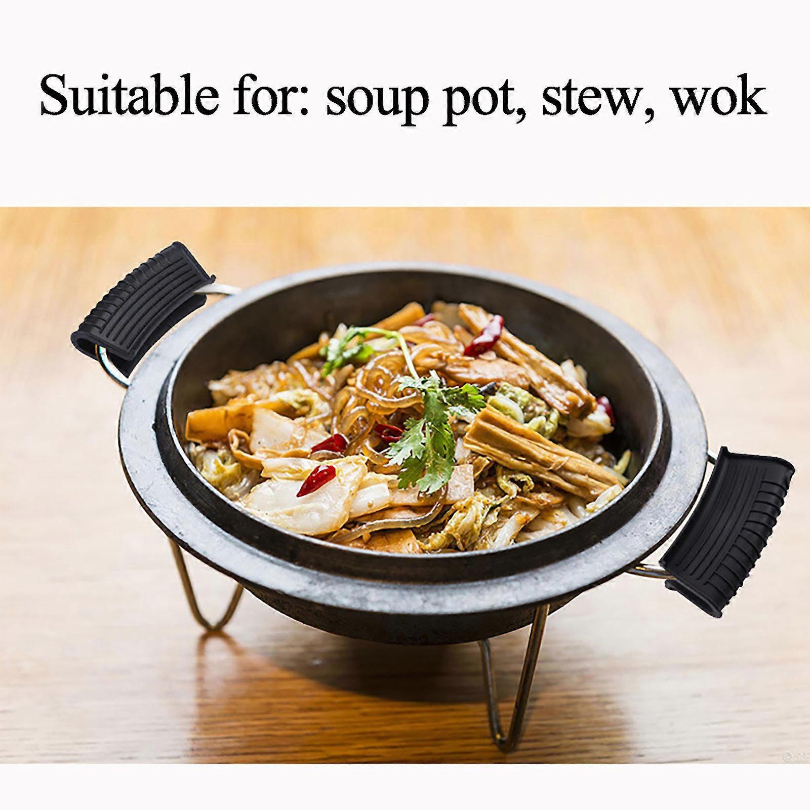 New Pot Handle Set Kitchen Tool Pot Handle Earmuffs Three-piece Set