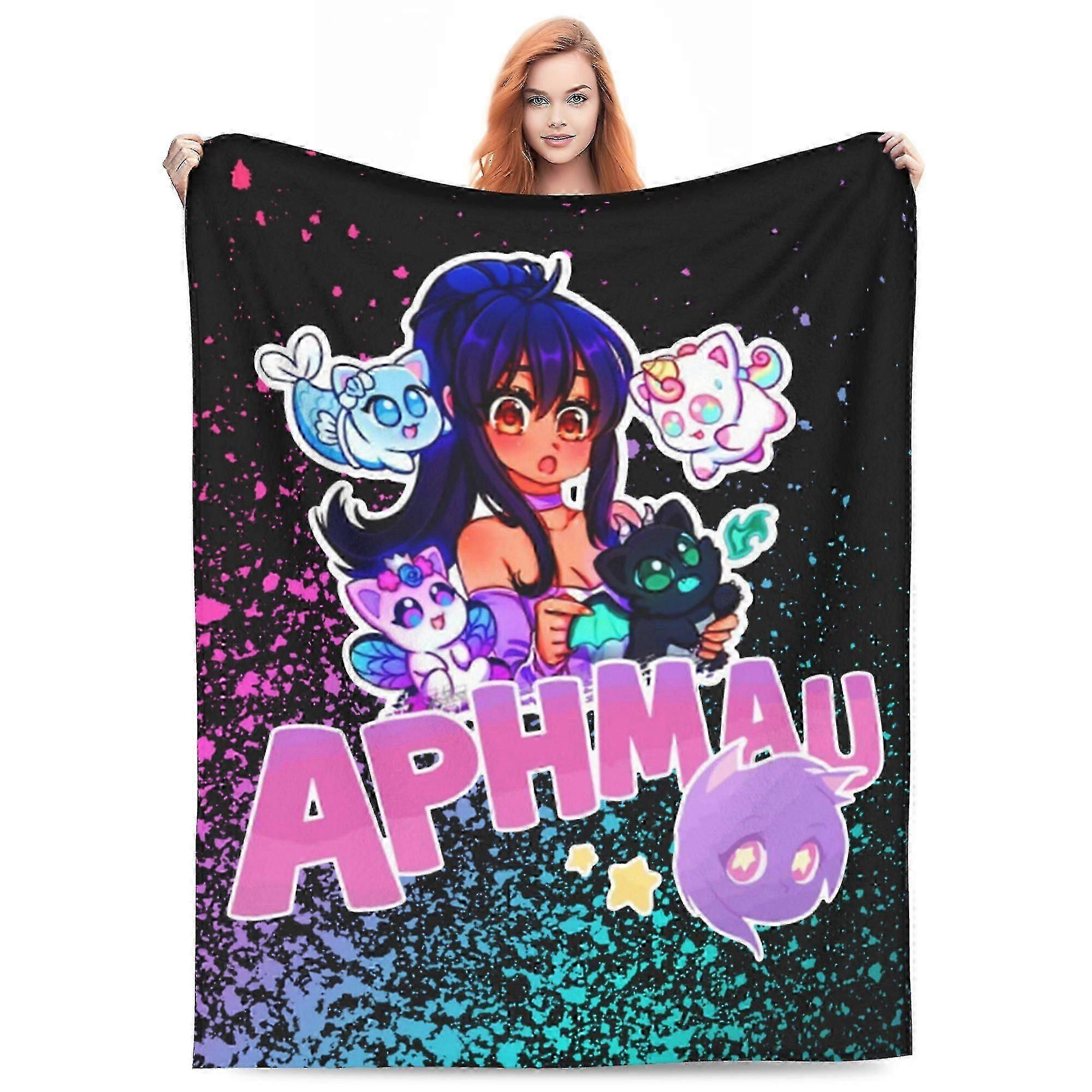 Aphmau Blanket Throw Blanket Fll Fleece Microfiber P Bed Blanket Soft Blanket For All 3d Print -amn1689 -40"x