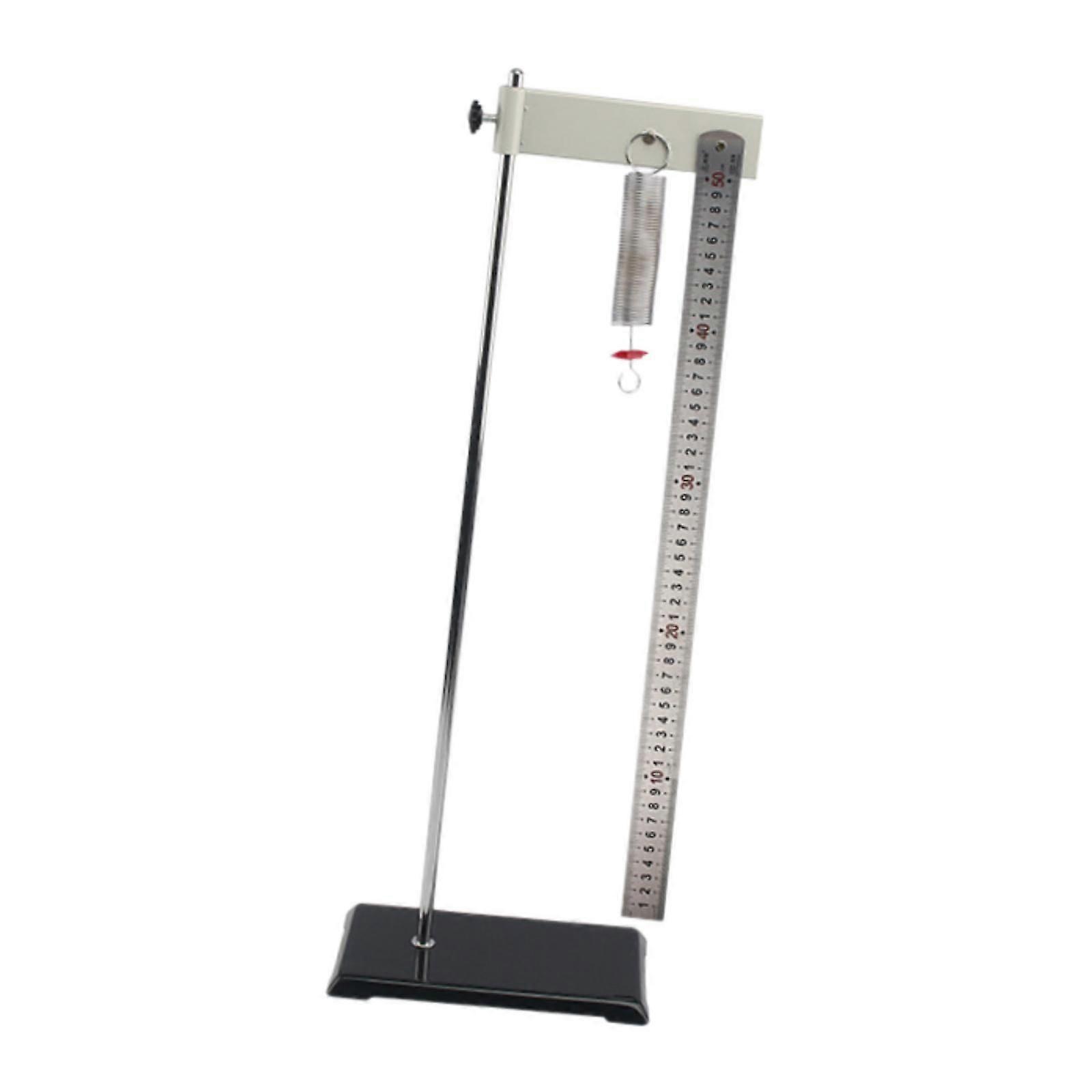 Hooke's Law Experimental Device Compact for Senior School Lab Classroom without Weights