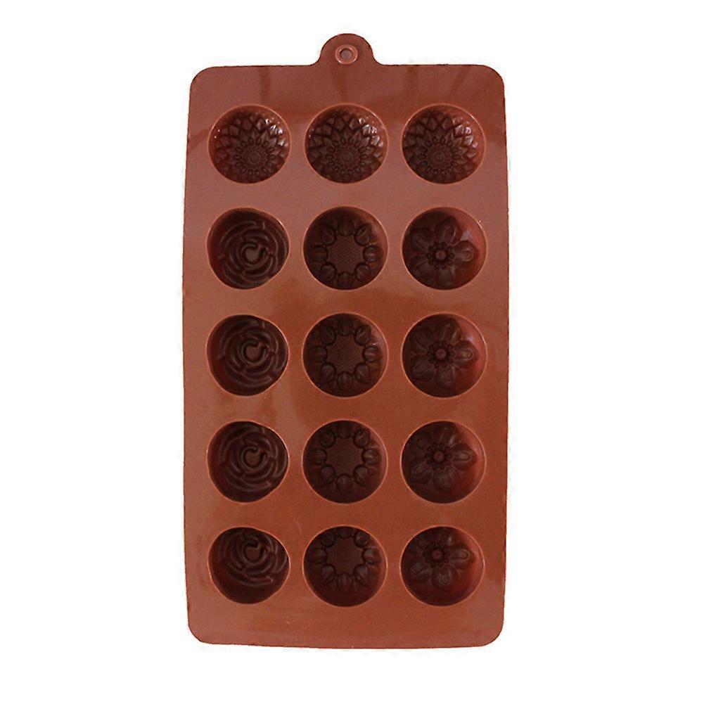 Fondant Flower Silicone Mold for Cake Baking - Flower Shaped DIY Cake Mould for Fondant and Crafting, Flexible Material