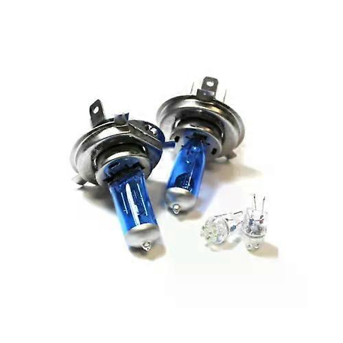 Mazda RX7 MK3 55w ICE Blue Xenon HID High/Low/LED Side Light Headlight Bulbs Set
