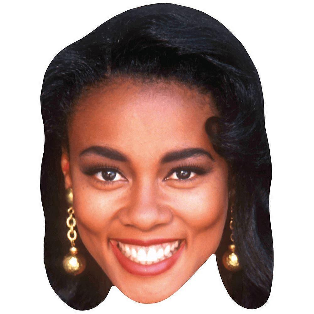 Lela Rochon (Young) Celebrity Mask, Flat Card Face