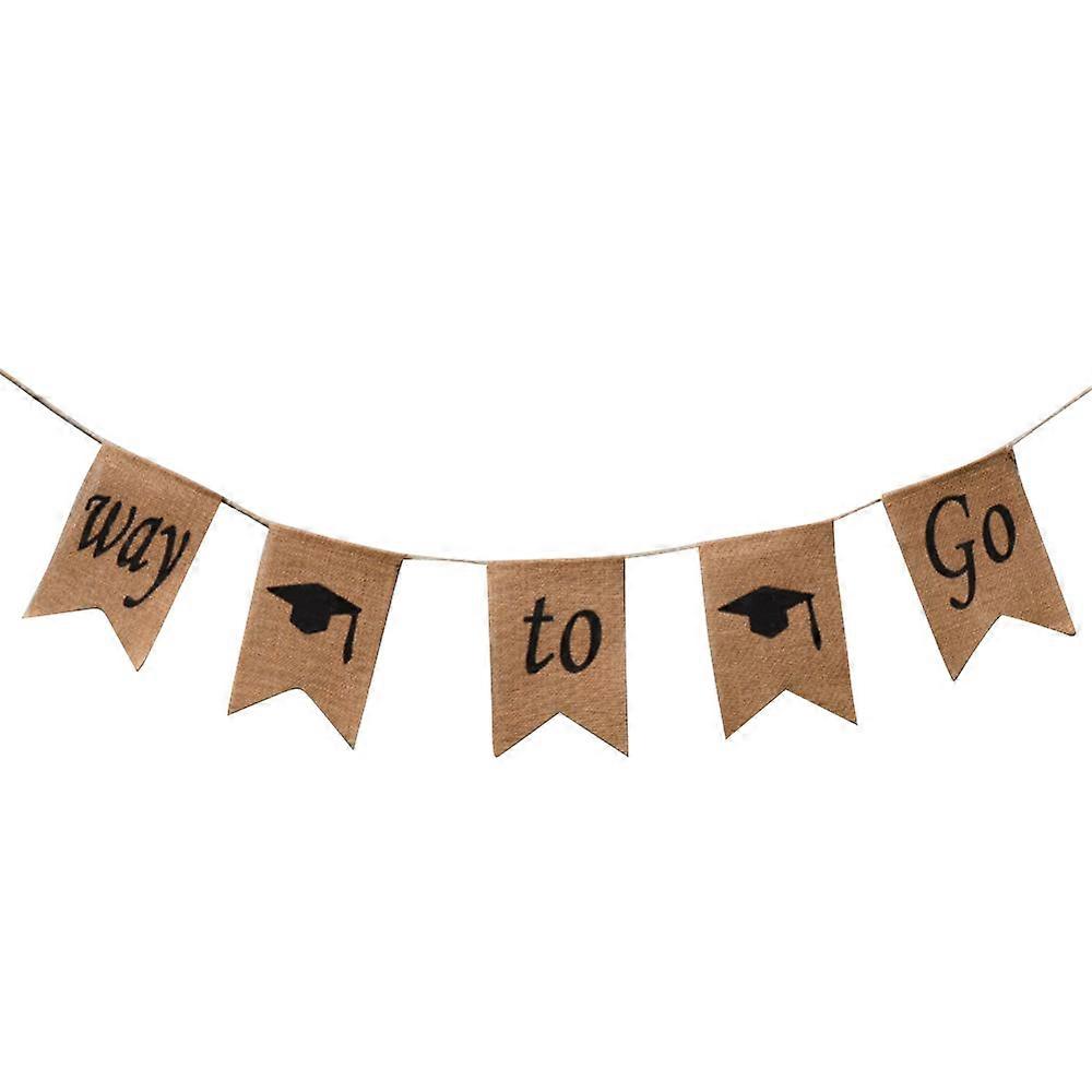 Cap Banner, Graduation Ceremony, Party Decor