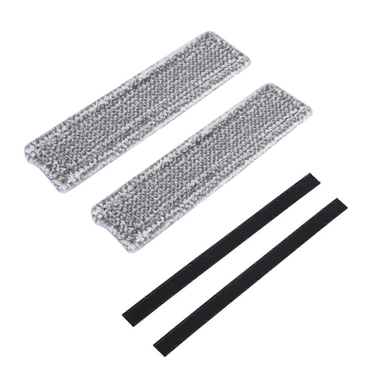 For Karcher WV2 WV5 Window Vacuum Cleaner Mop Cloth Spare Parts Clean Rags Rubber Strip Wipe Window