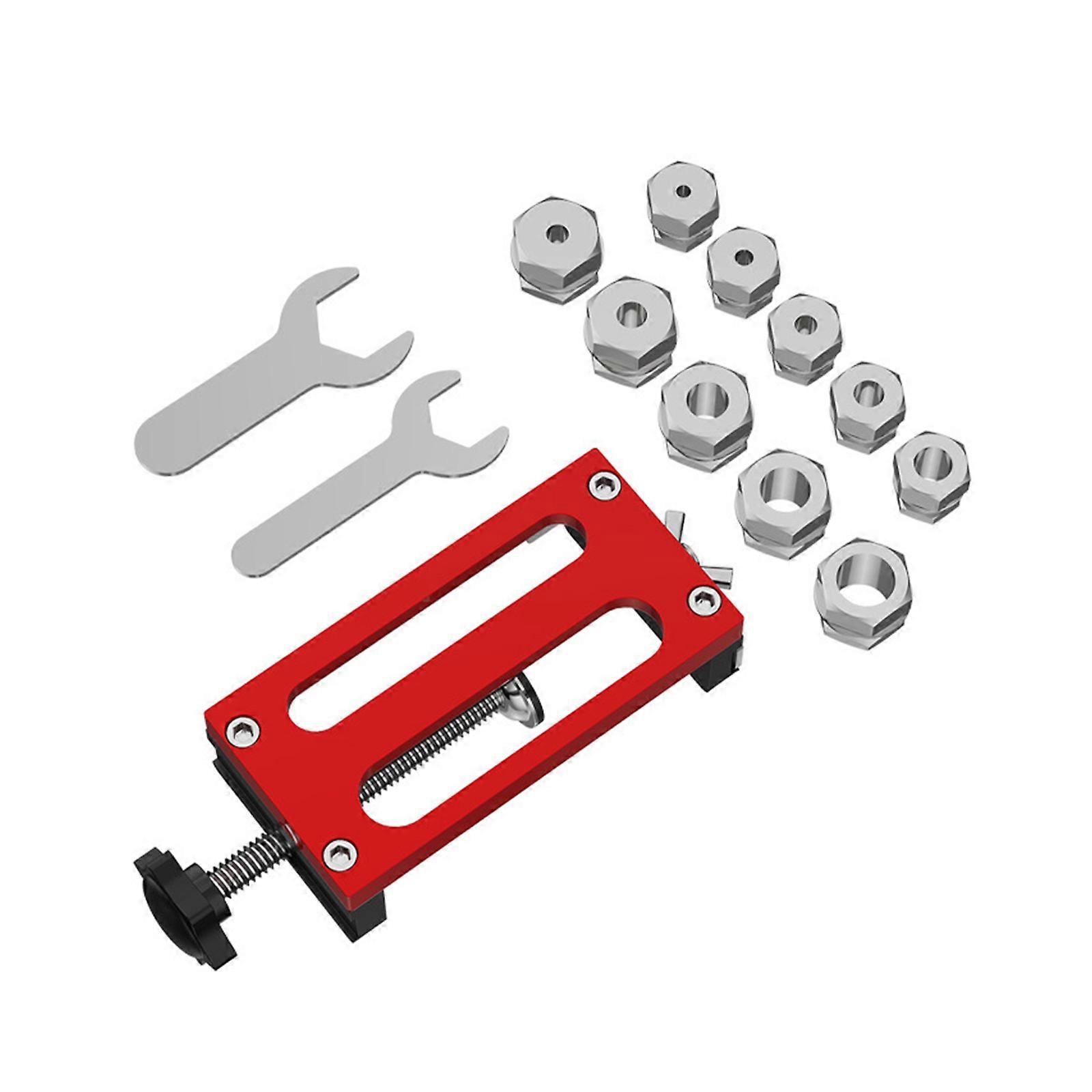 Sturdy Aluminum Alloy Drill Guide Positioning Tool for Easy and Precise Hole Placement in Various Size