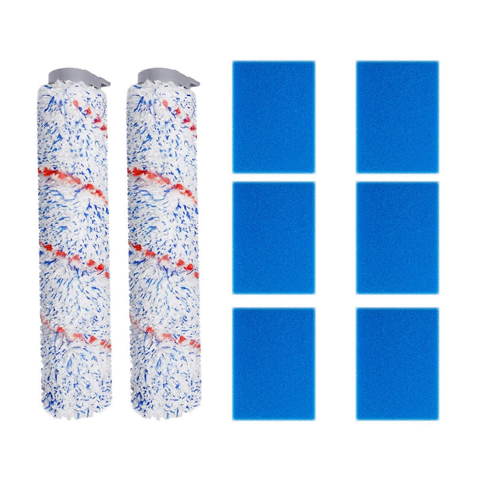 Roller Brush for HF10E-01 Vacuum Cleaner Accessory Roller Brush Filter Sponge Floor Attachment Cotton Filter