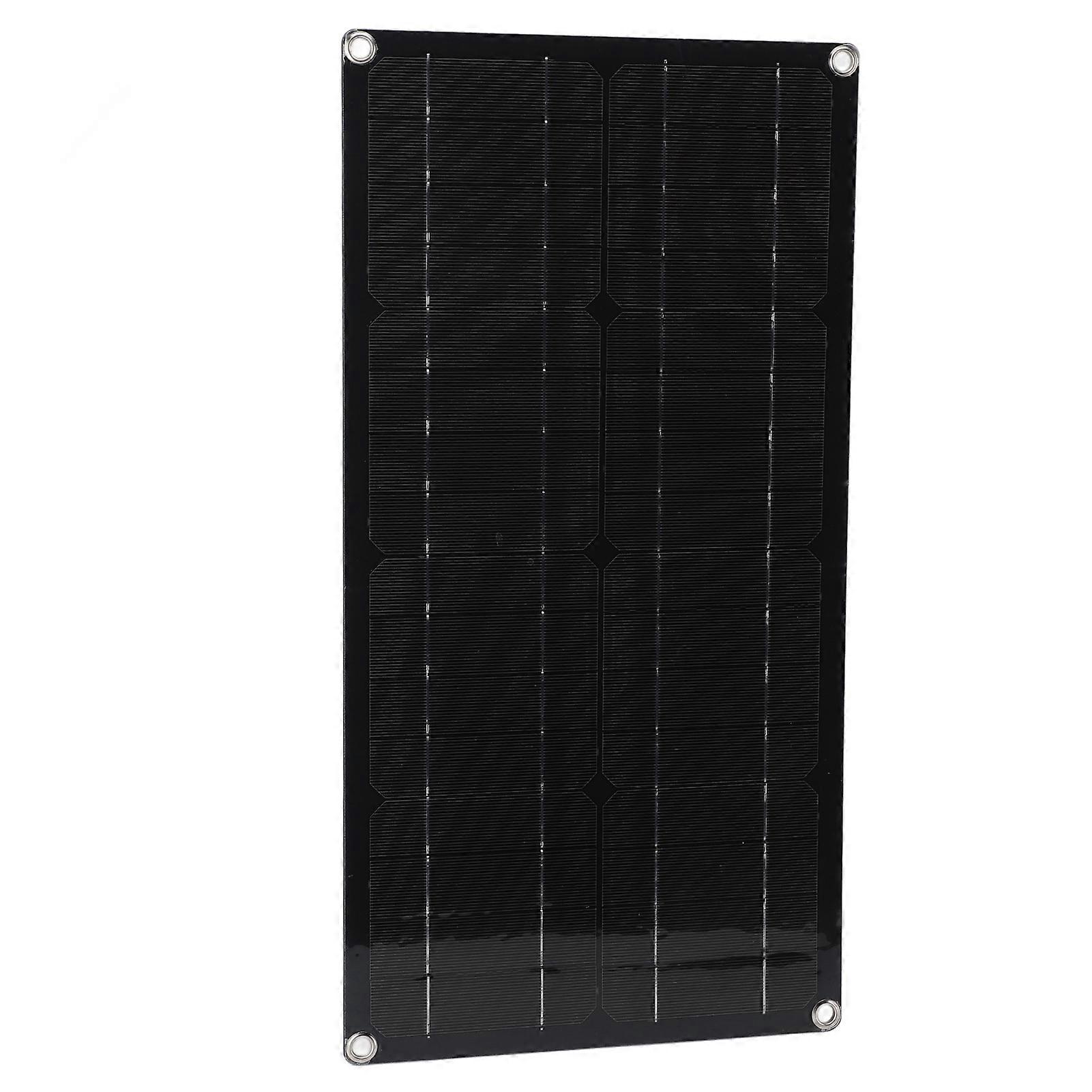 100W Monocrystalline Solar Panel Kit with MPPT Controller 54x28cm