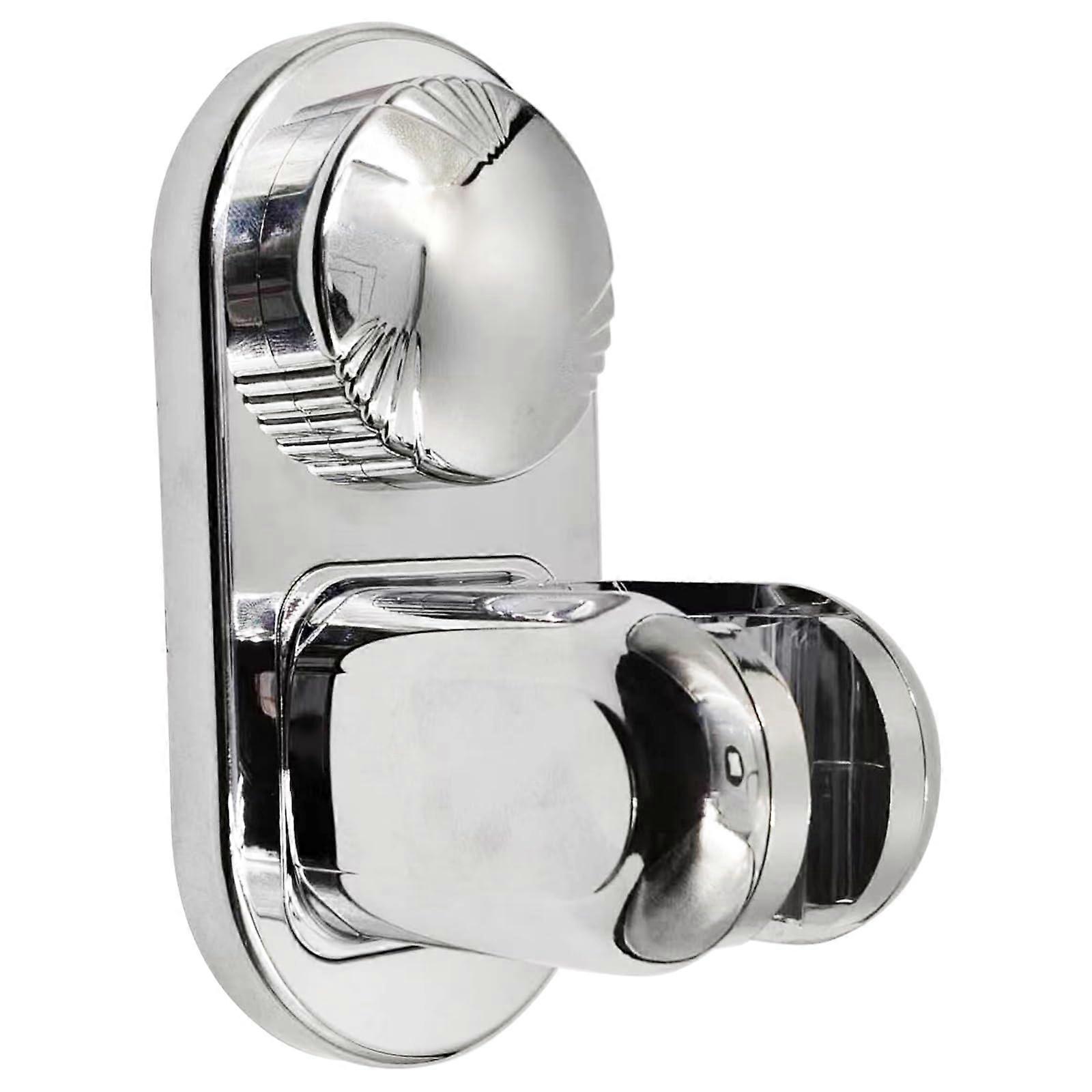 Adjustable Vacuum Electroplated Universal Shower Head Holder Wall Mount for All Shower Types and Sizes
