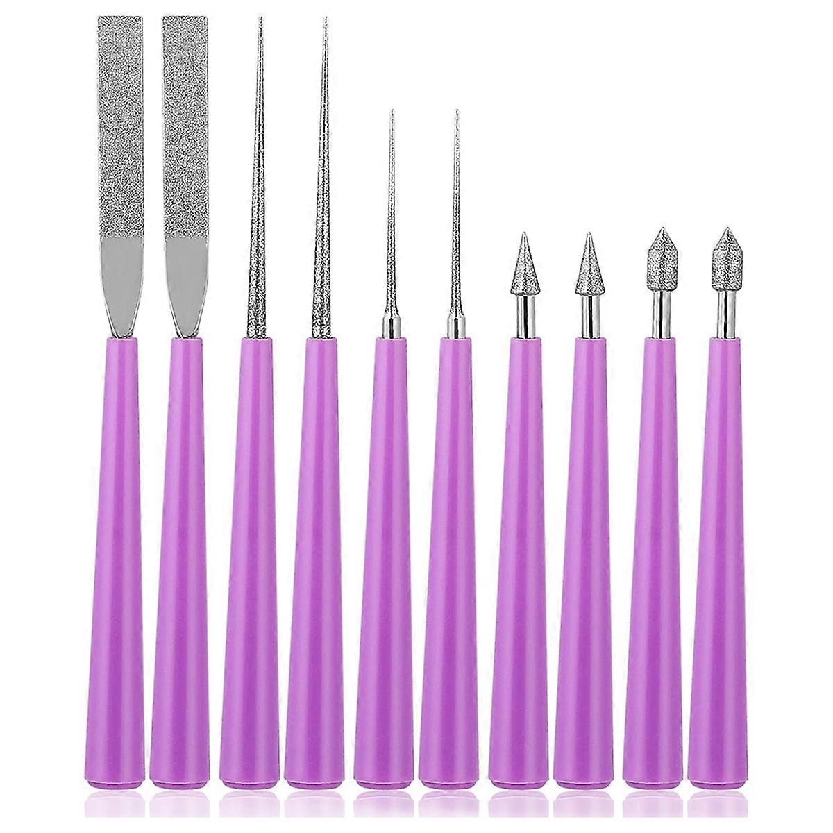 10 PCS Bead Reamer Tool for Jewelry Making Bead Reamer Beading Tools