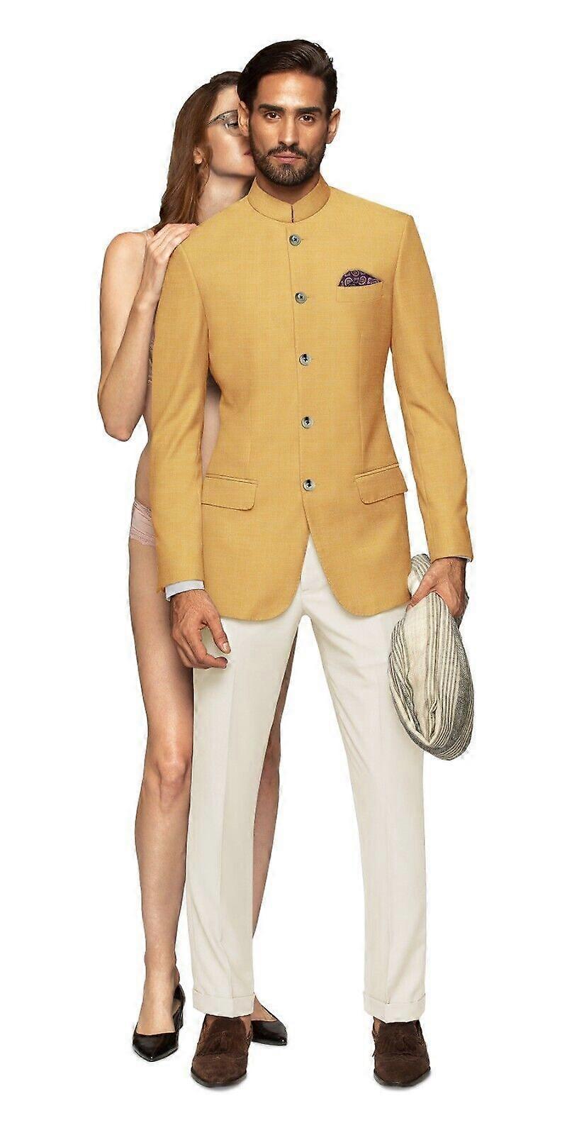 Mens India Pakistani Wear Coat Pant Set