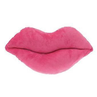 Big Lips Kussen Kussen Gevuld Pluche Speelgoed voor Poppenauto voor Stoel Valentijnsdag Rood