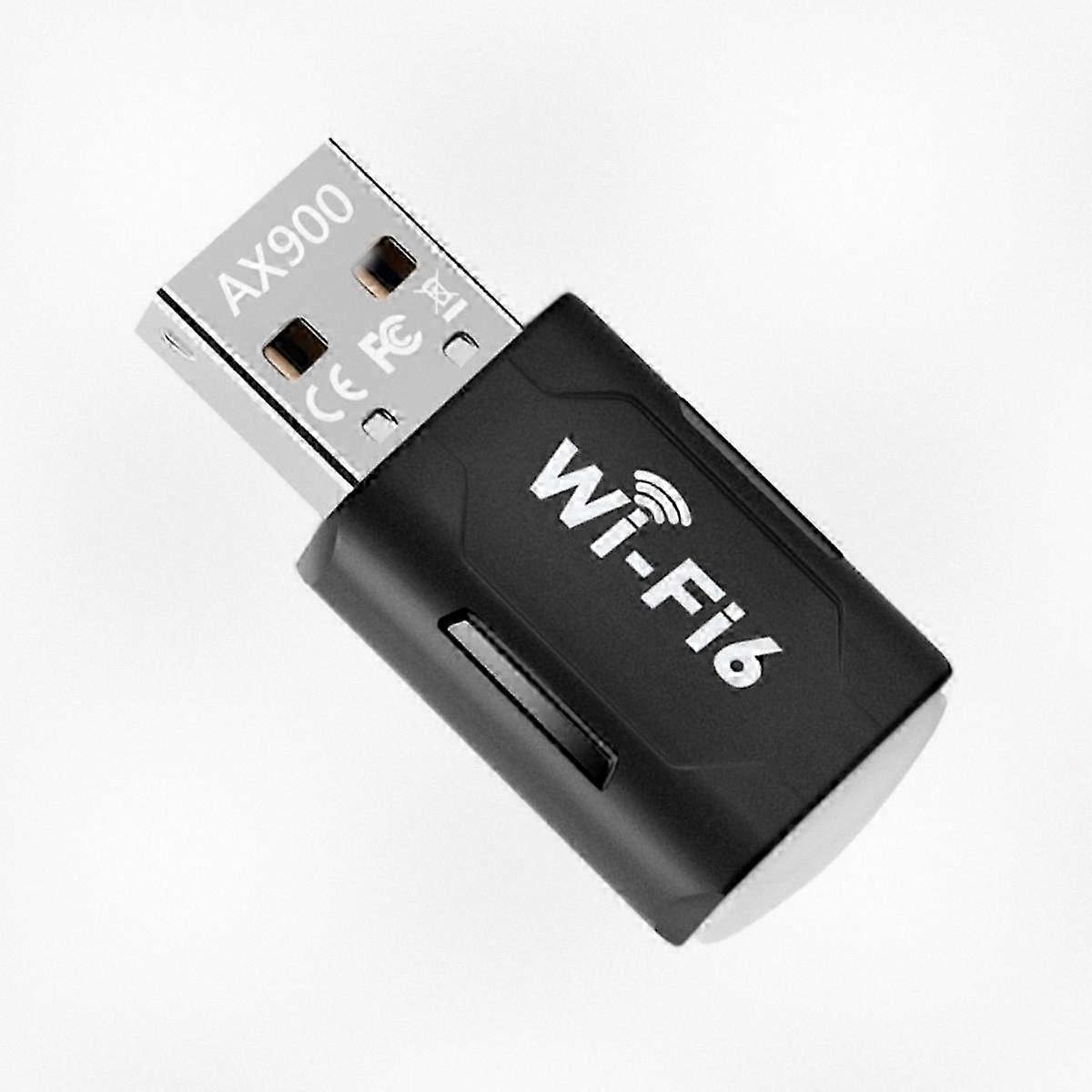 High-Speed Dual Band USB WiFi Adapter 900Mbps for Windows 10/11, 2.4GHz 5GHz Wireless Network Dongle
