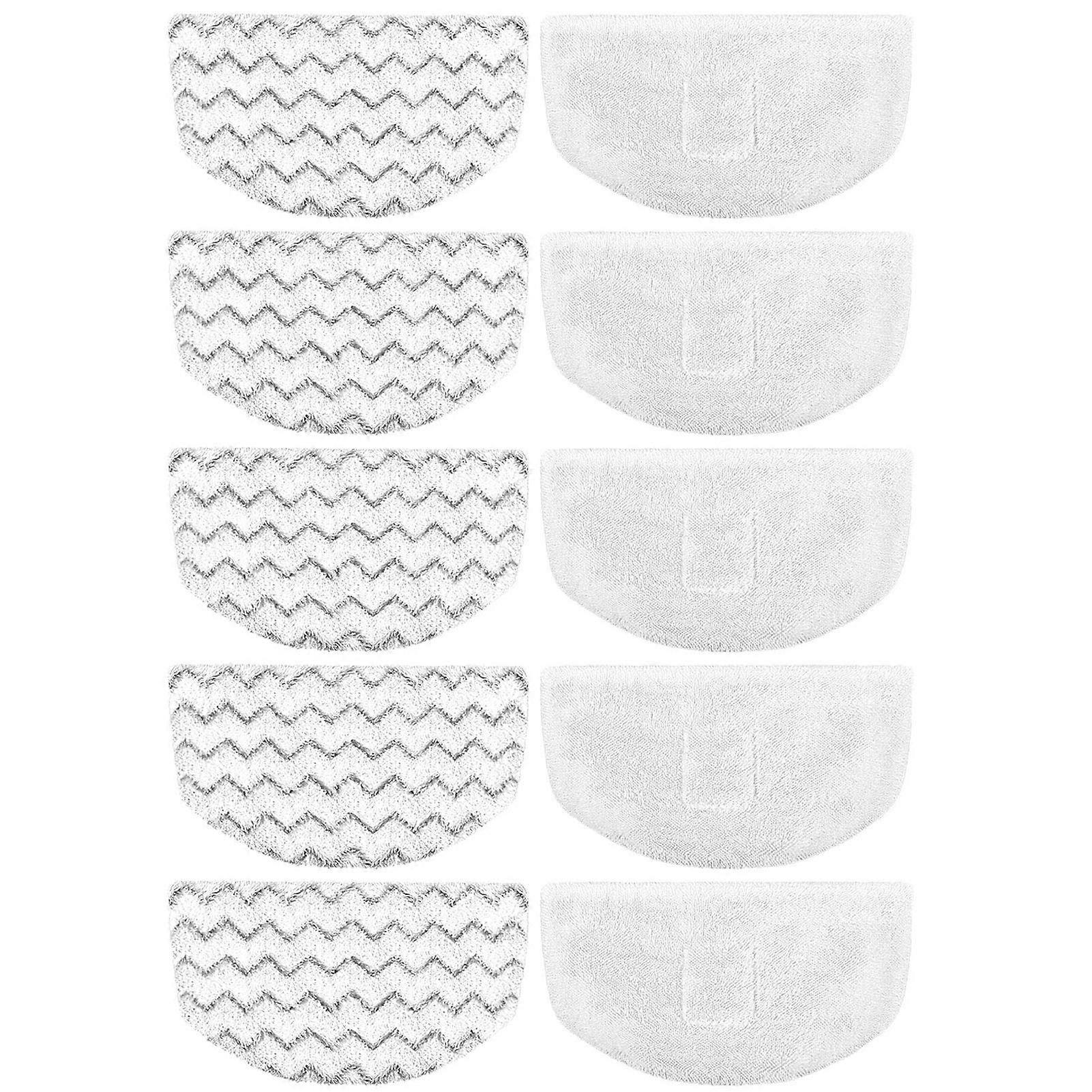 10 Pack Steam Mop Replacement Pads for Effective Cleaning on Various Floors Suitable for Home Use