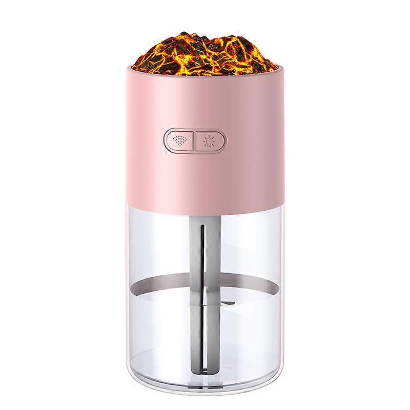 INF Volcano Humidifier HS02: Simulate Flame with 7-Color Light