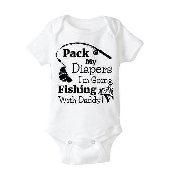 Infant Letter Design Romper Bodysuit