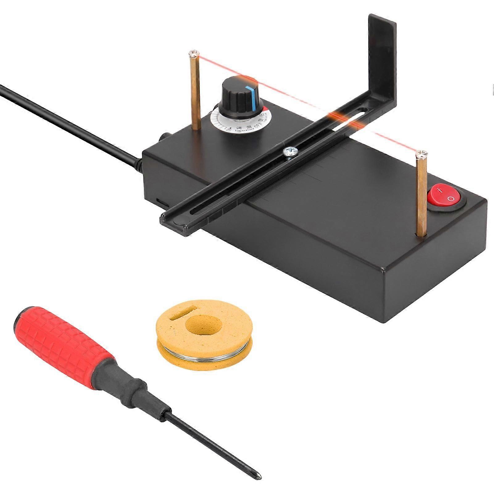 Ribbon Cutting Machine Fabric Cutter With Heat Function Electric Rope Cutter Adjustable