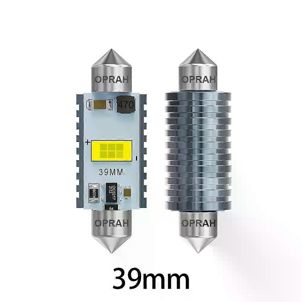 2pcs Super Bright LED C5W C10W Festoon 31/36/39/41MM Car Lights Canbus No Error 3570SMD Interior Bulb License Plate Signal Lamp