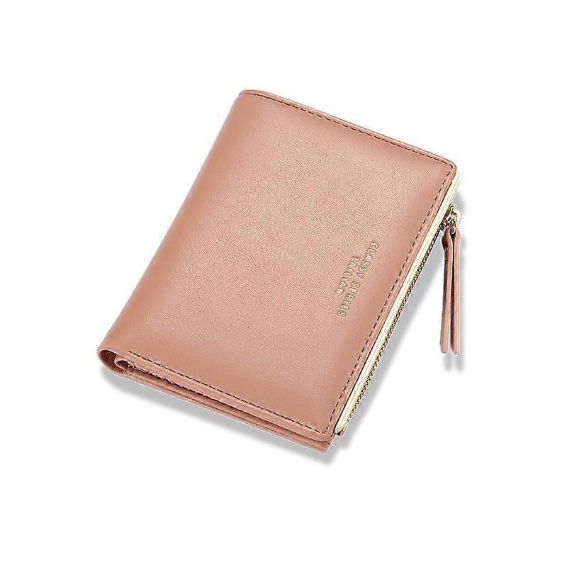 Wallet women's short simple multi-card slot wallet zipper bag women's wallet