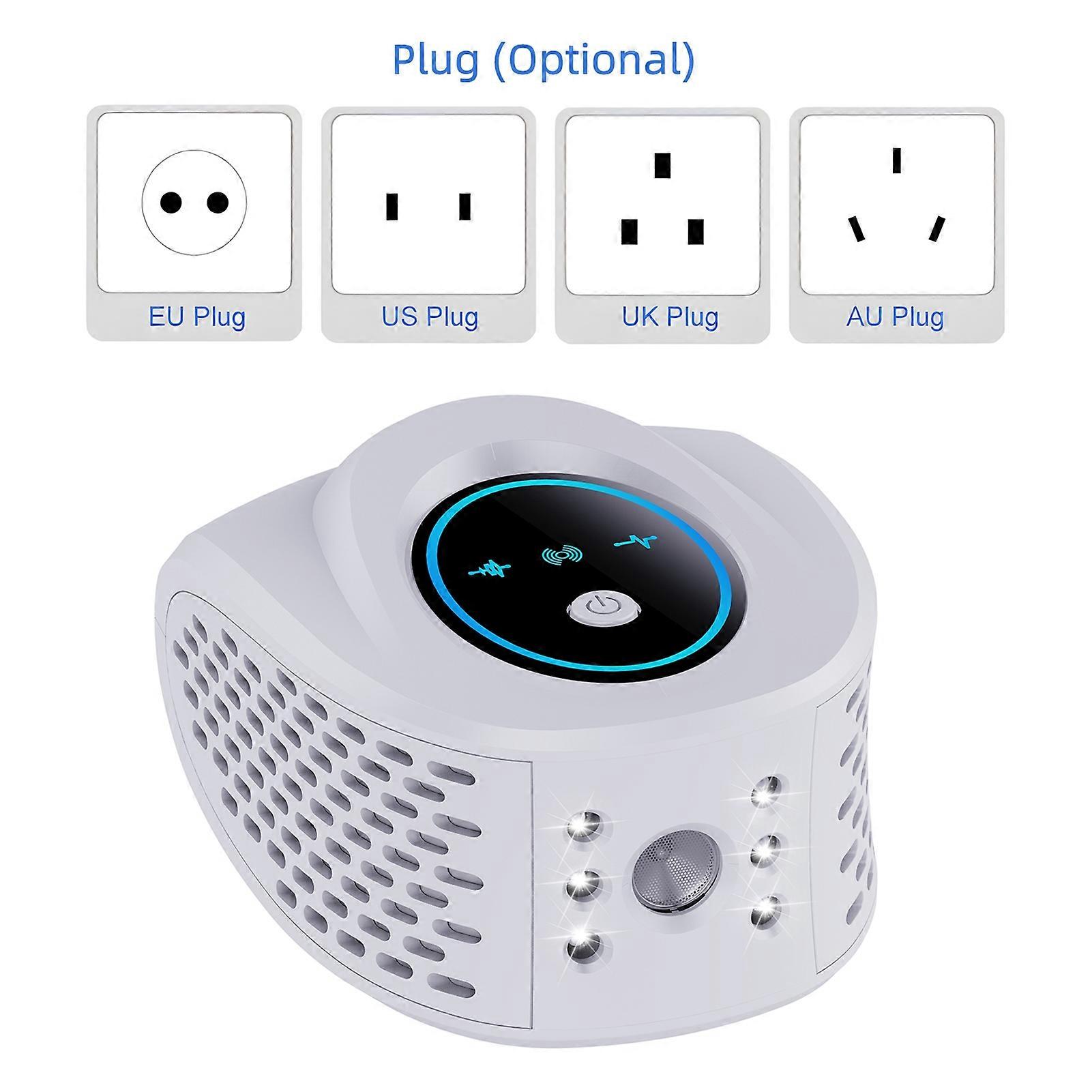 Ultrasonic Rodent Deterrent 4 in 1 25KHz-65KHz 10dB Noise Indoor Outdoor Mouse Deterrent