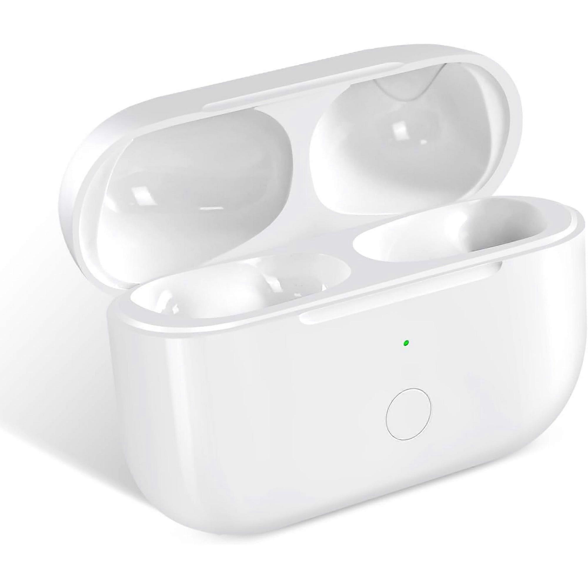 无线充电盒替换兼容AirPod Pro 1st & 2nd Generation，Air Pod Pro 1 2充电器盒带蓝牙配对同步按钮，W