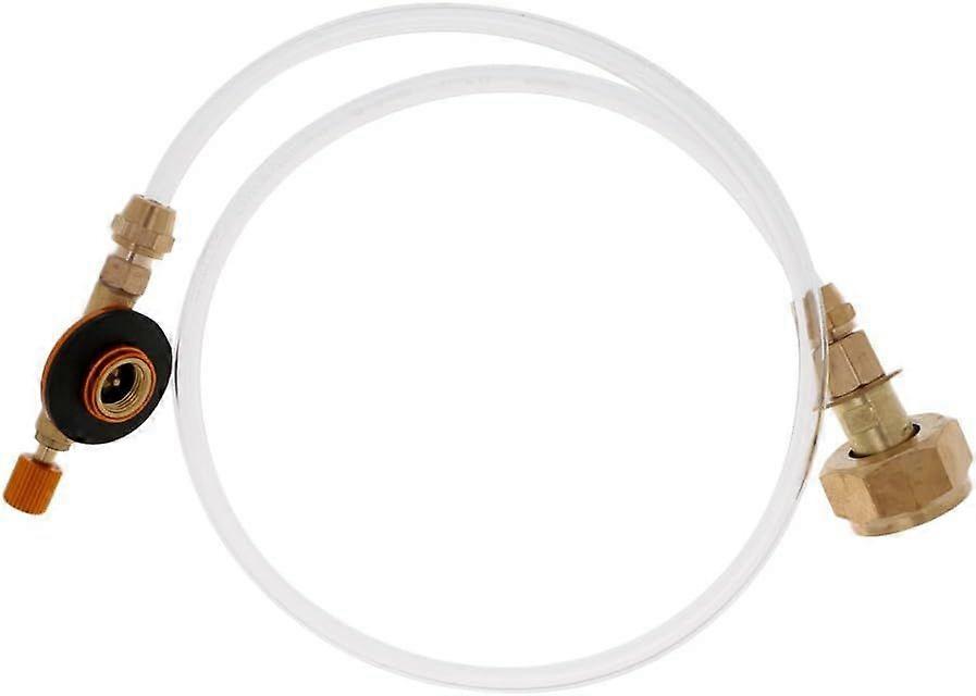 Gas Refill Adapter Transfers Gasoline Propane Refill