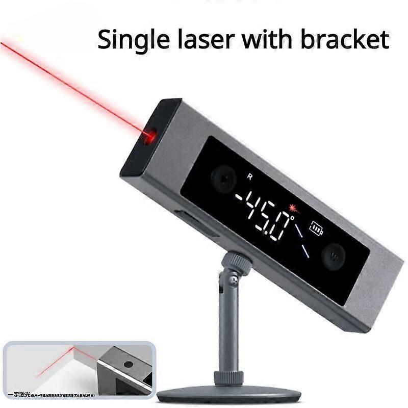 Infrared level angle measuring instrument,high-precision laser mini projector, electronic digital display level ruler instrument