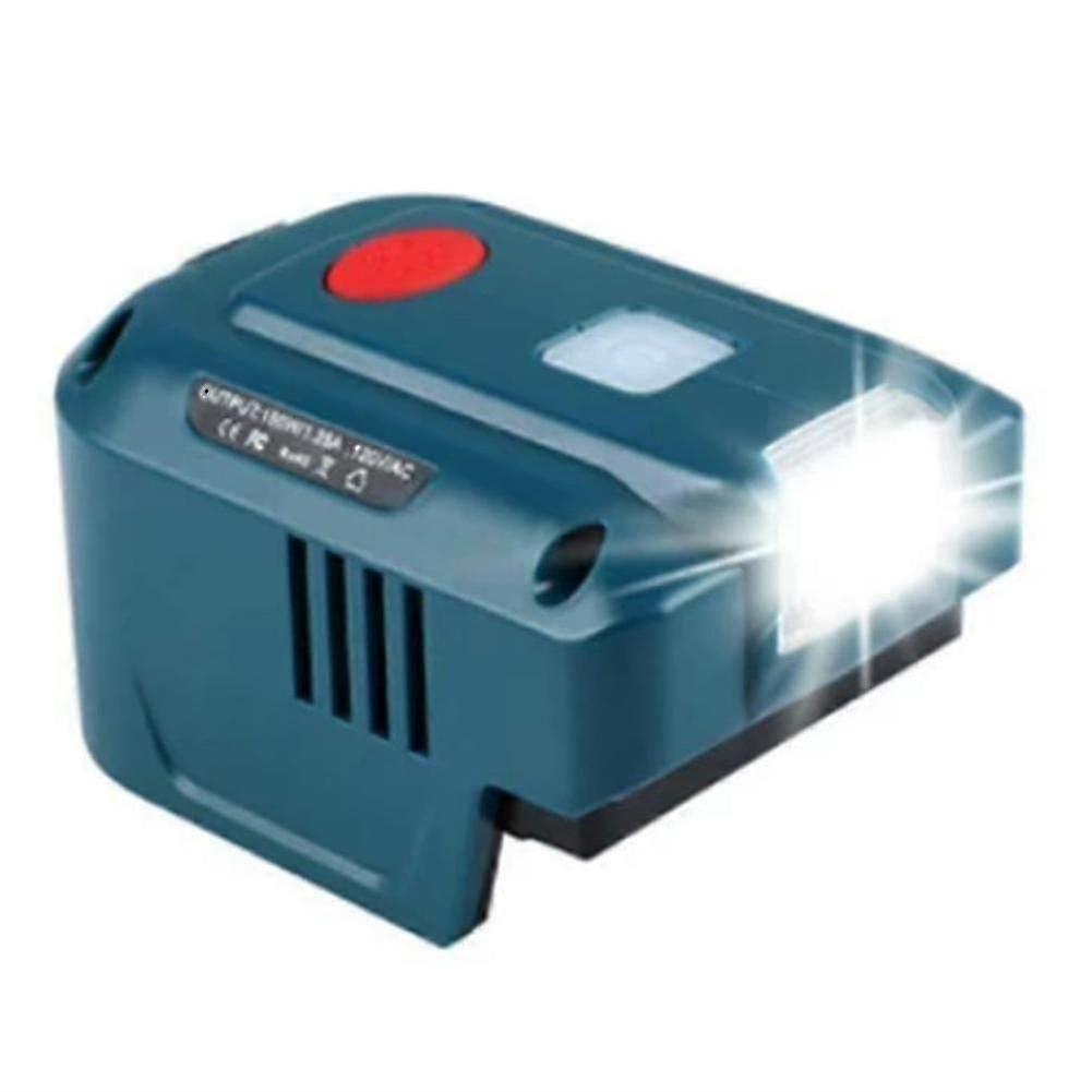 18v Lithium Battery Inverter Generator Portable Source Usb Adapter With Led Light Compatible With Bl1850,230v Pxcl