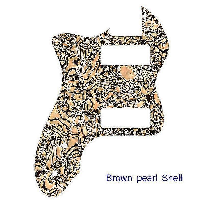 Tele Thinline Gitarr Scratch Plate för Classic Series '72 Modell - P90 Pickuper ingår