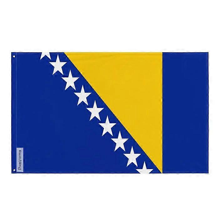 Flag of Bosnia and Herzegovina – 96 x 144 cm – Polyester – Metal eyelets – Durable