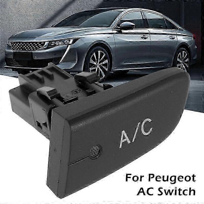 Air Conditioning AC Switch Push Button 6554 KX Replacement for 107 C1 Auto Accessories