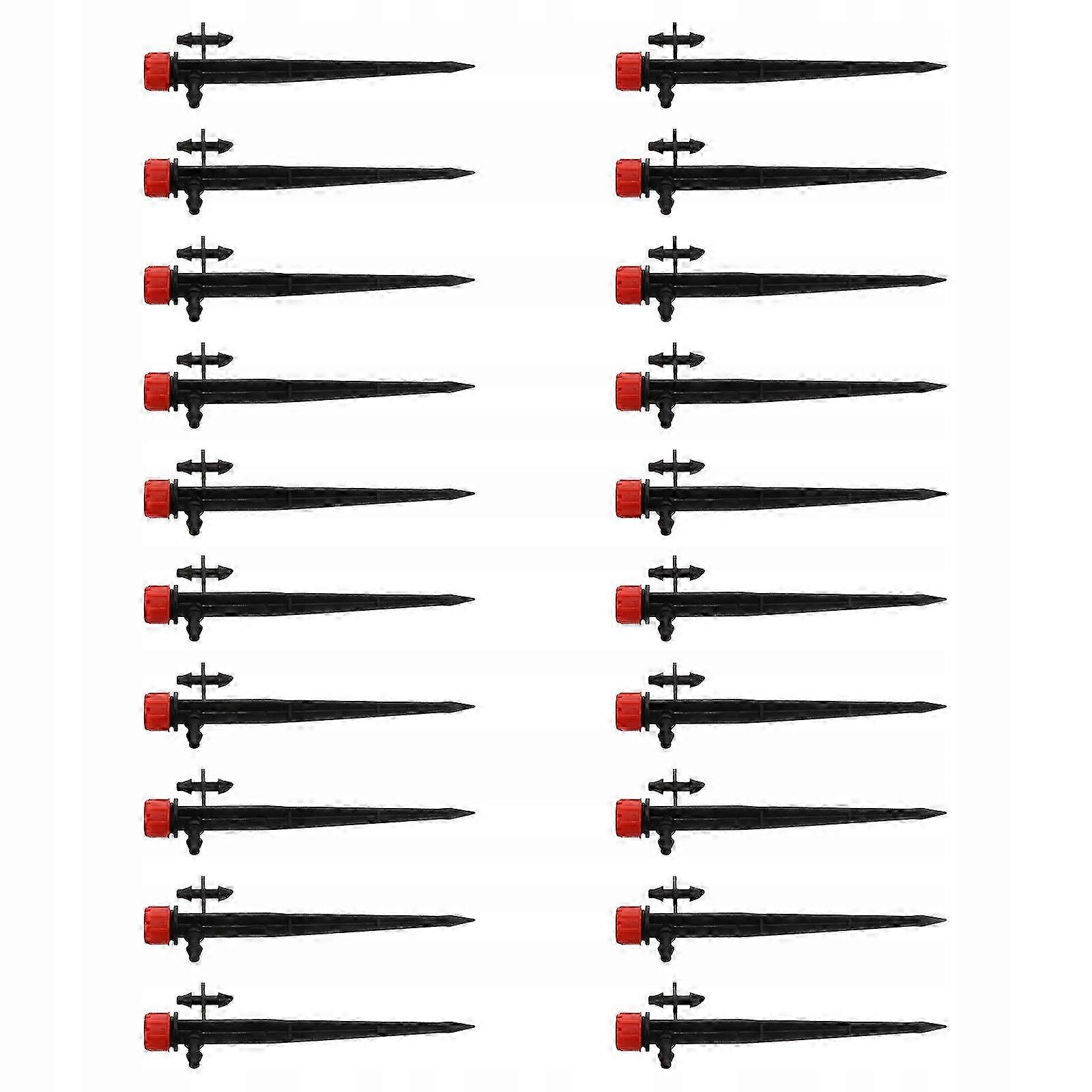 50pcs 13cm Drip Irrigation Adjustable Sprinkler