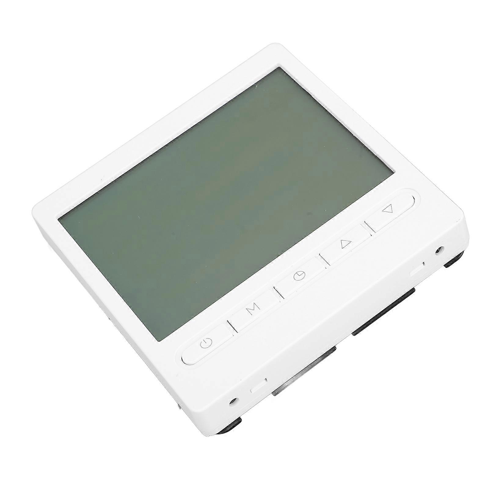 Smart Thermostat with Memory Function LCD Screen 3A Digital Thermostat Temperature Controller for Room Heating 