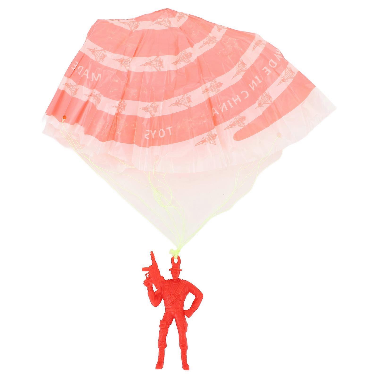 20 יחידות צעצוע מצנח לילדים פלסטיק צנחן פעולה דמות חיצוני מעופף לזרוק מצנח גברים צעצוע לבנים בנות מסיבת טובות 