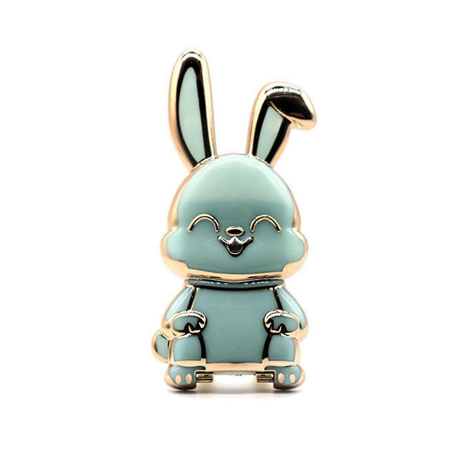 Support de téléphone pliable 3D Rabbit Ring - Vert, Nouveau